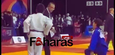 تالق أحمد حمود البذالي البطل في نزال كاراتيه