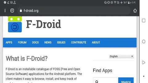 متجر F-Droid بديل عن قوقل بلاي