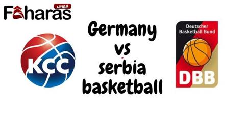 Germany vs Serbia basketball match 