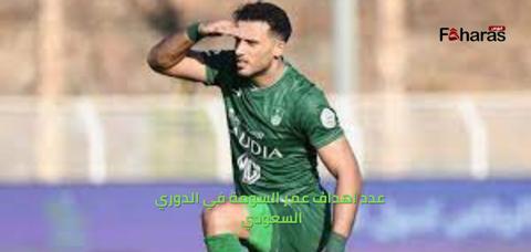  عدد اهداف عمر السومة في الدوري السعودي