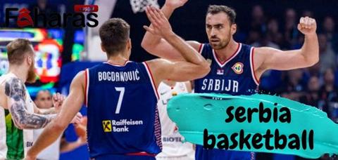 Serbia basketball vs Germany basketball 