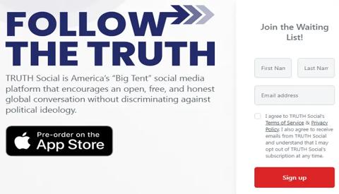 تفاصيل عن منصة Truth Social