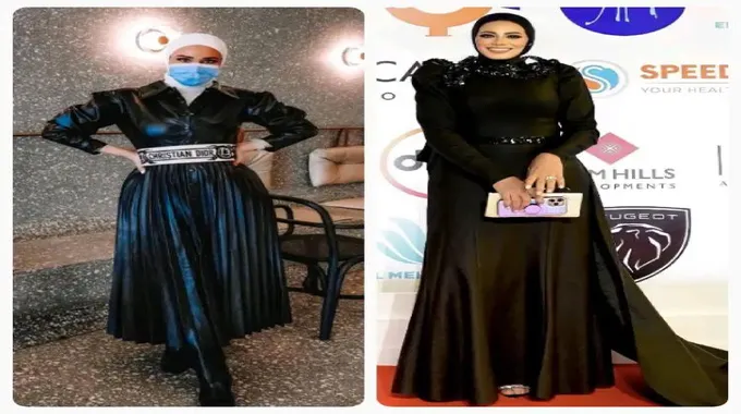 فساتين سهرة للمحجبات؛ أجمل 9 دريسات للمحجبة من وحي الفاشينيستات