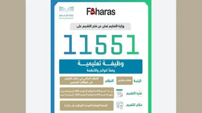 استعلام اسماء المرشحين في الوظائف التعليمية