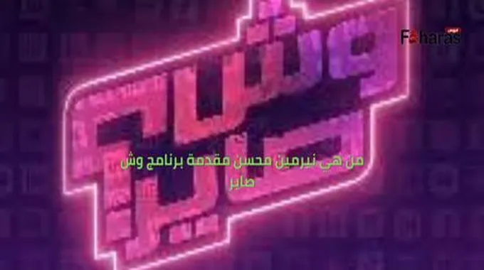 من هي نيرمين محسن مقدمة برنامج وش صاير، اصول